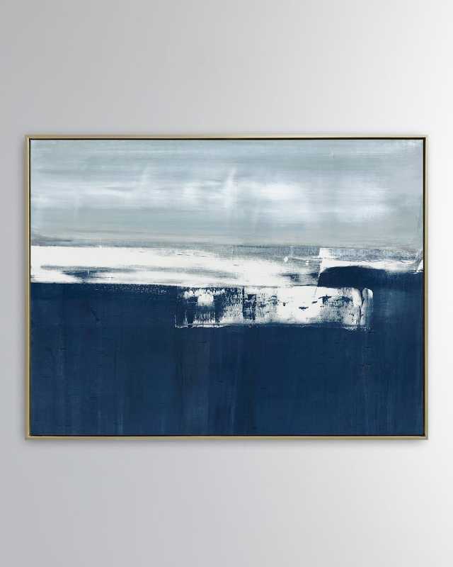 "Coastal Landscape" Framed Giclee on Canvas by Carol Benson-Cobb, 61.5" x 46.5"